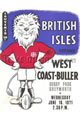 West Coast-Buller v British Isles 1971 rugby  Programme